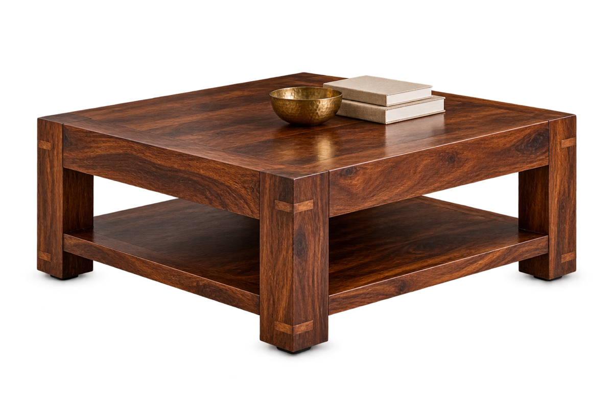 Coffee tables in handcrafted sheesham wood